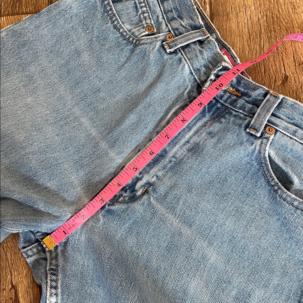 Vintage Old Navy Denim Blue Jeans Woman Size 8 Short - Picture 4 of 11